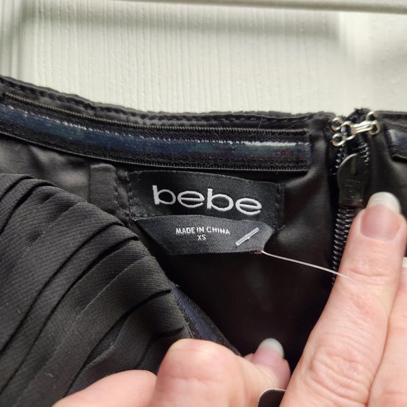 Front Slit Maxi Dress - Bebe NWT - Picture 5 of 6